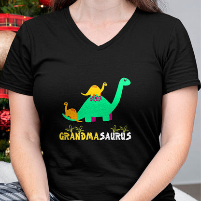 Best Grandma Shirt, Proud Grandma Unisex T-Shirt/Hoodie/Sweatshirt HLT00 - Grandmasaurus Grandma Disnosaur T-Shirt T-Shirt