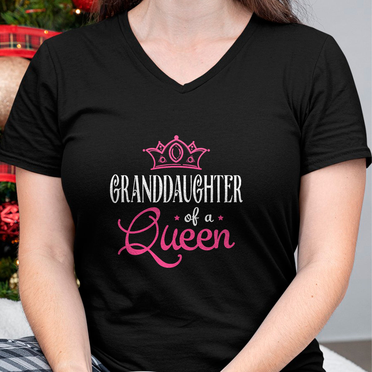 Best Grandma Shirt, Proud Grandma Unisex T-Shirt/Hoodie/Sweatshirt HLT00 - Grandma Granddaughter Gift Matching Queen Princess T-Shirt