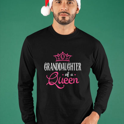 Best Grandma Shirt, Proud Grandma Unisex T-Shirt/Hoodie/Sweatshirt HLT00 - Grandma Granddaughter Gift Matching Queen Princess T-Shirt