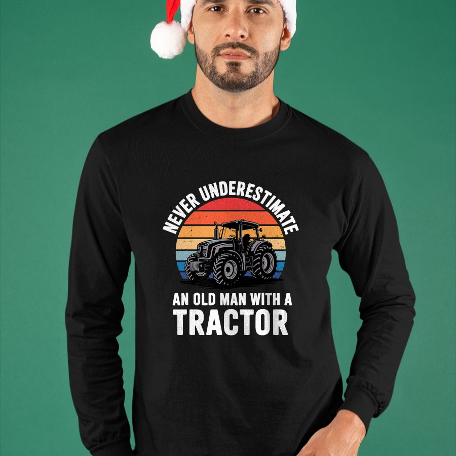 Best Farmer Life Shirt, Funny Farmer UnisexT-Shirt/Hoodie/Sweatshirt HLT00 - Best Tractor Art for Men Boys Dad Farmer Tractor Driver T-Shirt