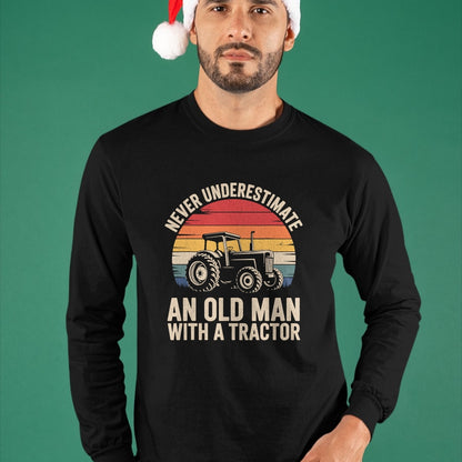 Best Farmer Life Shirt, Funny Farmer UnisexT-Shirt/Hoodie/Sweatshirt HLT00 - Best Tractor Art for Men Boys Dad Farmer Tractor Driver T-Shirt (1)