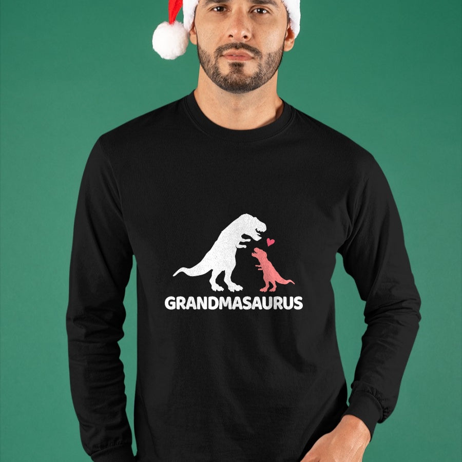 Best Grandma Shirt, Proud Grandma Unisex T-Shirt/Hoodie/Sweatshirt HLT00 - Grandmasaurus grandma dinosaur T-Shirt