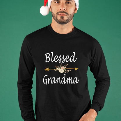 Best Grandma Shirt, Proud Grandma Unisex T-Shirt/Hoodie/Sweatshirt HLT00 - Blessed Grandma Shirt For Women Cute Mothers Day Gifts T-Shirt