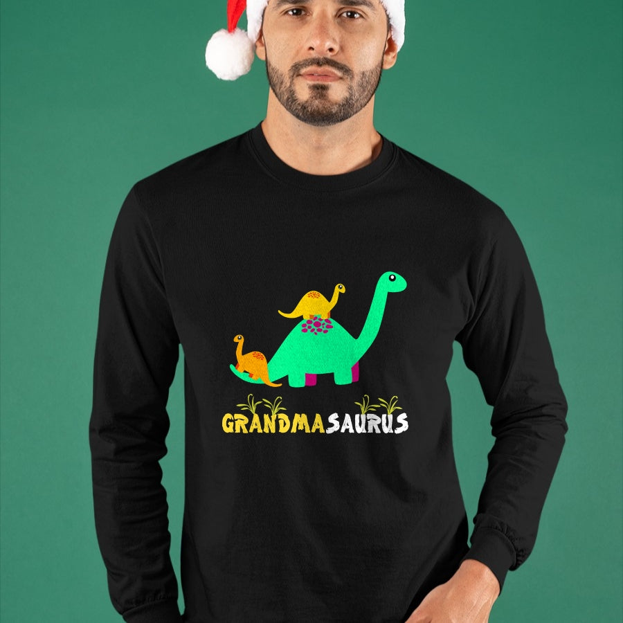 Best Grandma Shirt, Proud Grandma Unisex T-Shirt/Hoodie/Sweatshirt HLT00 - Grandmasaurus Grandma Disnosaur T-Shirt T-Shirt