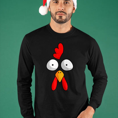 Best Farmer Life Shirt, Funny Farmer UnisexT-Shirt/Hoodie/Sweatshirt HLT00 - Chicken Face Rooster Halloween Costume Farm Poultry T-Shirt Small