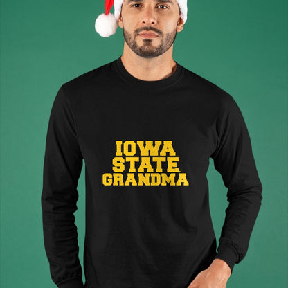 Best Grandma Shirt, Proud Grandma Unisex T-Shirt/Hoodie/Sweatshirt HLT00 - Iowa State University Cyclones Grandma T-Shirt