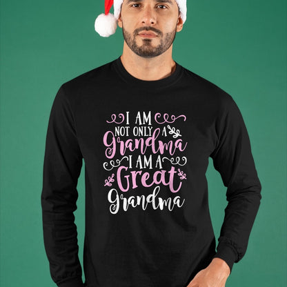 Best Grandma Shirt, Proud Grandma Unisex T-Shirt/Hoodie/Sweatshirt HLT00 - Cute Great Grandma Shirt - Funny Great Grandma Gift T-Shirt