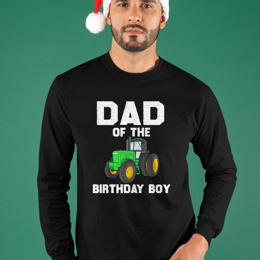 Best Farmer Life Shirt, Funny Farmer UnisexT-Shirt/Hoodie/Sweatshirt HLT00 - Dad of the Birthday Boy Farm Tractor Party family T-Shirt