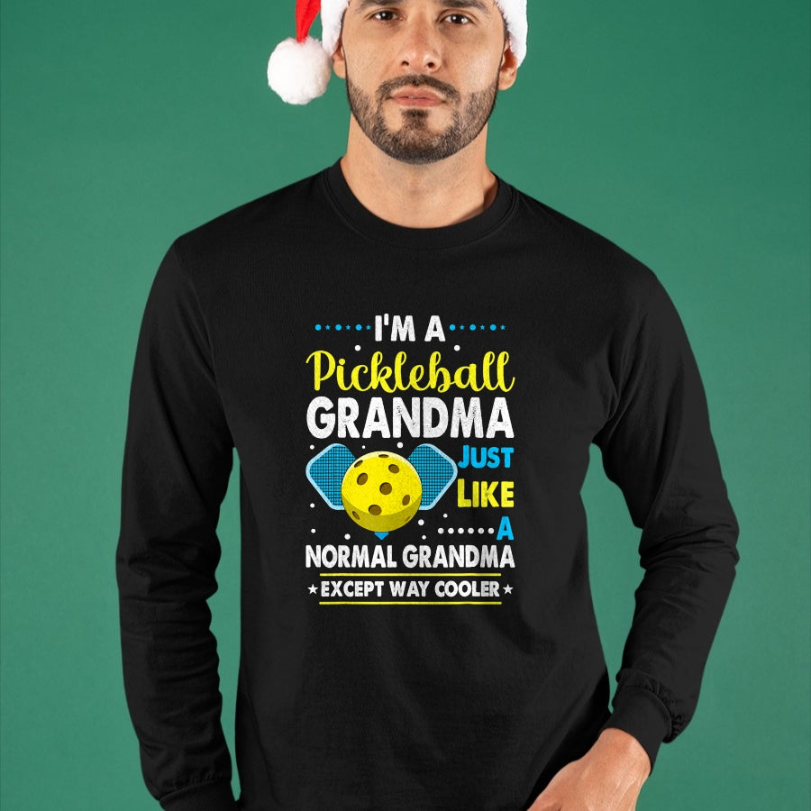 Best Grandma Shirt, Proud Grandma Unisex T-Shirt/Hoodie/Sweatshirt HLT00 - Funny Pickleball Grandma Pickleball Player T-Shirt