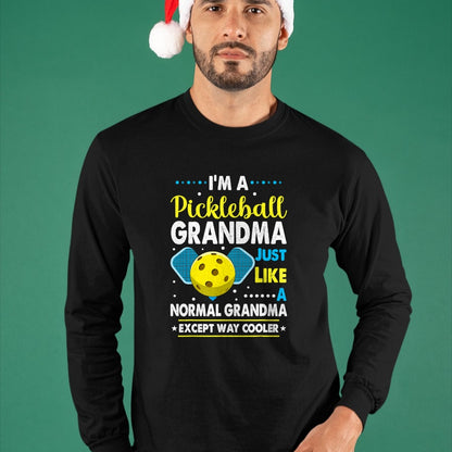 Best Grandma Shirt, Proud Grandma Unisex T-Shirt/Hoodie/Sweatshirt HLT00 - Funny Pickleball Grandma Pickleball Player T-Shirt