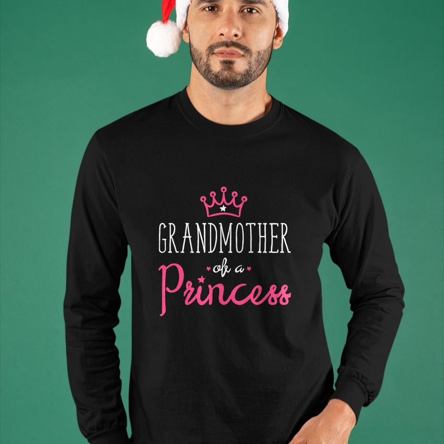 Best Grandma Shirt, Proud Grandma Unisex T-Shirt/Hoodie/Sweatshirt HLT00 - Grandma Granddaughter Shirts Matching Queen Princess T Shirt T-Shirt