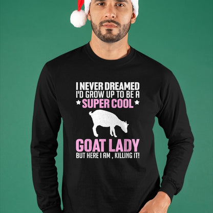 Best Farmer Life Shirt, Funny Farmer UnisexT-Shirt/Hoodie/Sweatshirt HLT00 - Cute Goat Art For Women Girls Kids Goat Lover Farm Whisperer T-Shirt