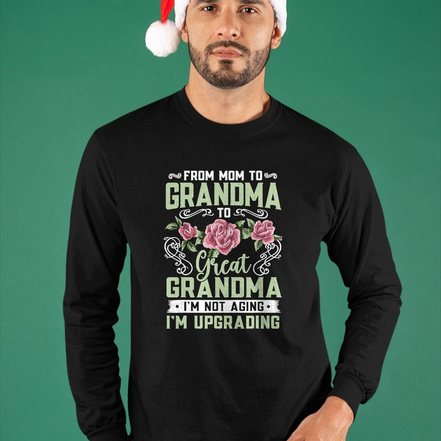 Best Grandma Shirt, Proud Grandma Unisex T-Shirt/Hoodie/Sweatshirt HLT00 - Mom Grandma Great Grandma Mothers Day T-Shirt (1)