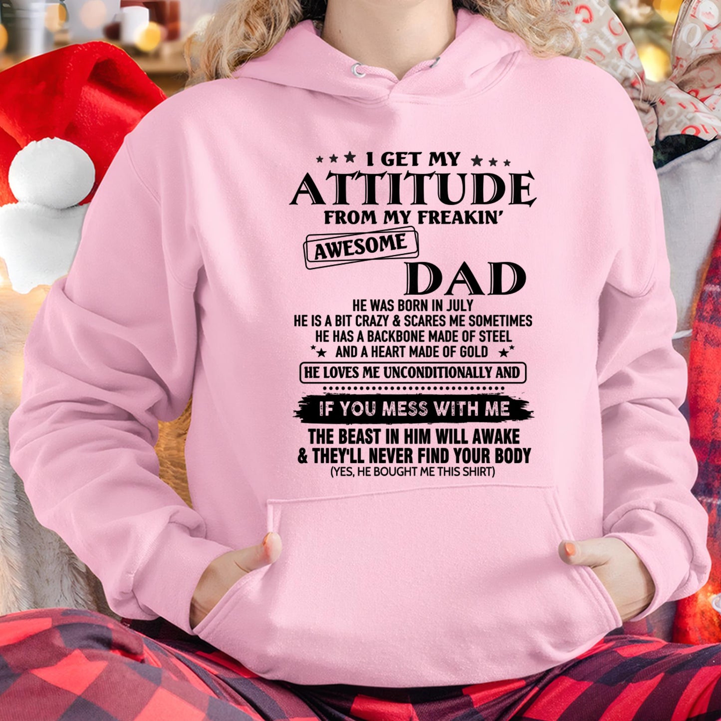 July - Gift For Son and Daughter From Dad - LUNA07 - (SKU-TDADC-07)