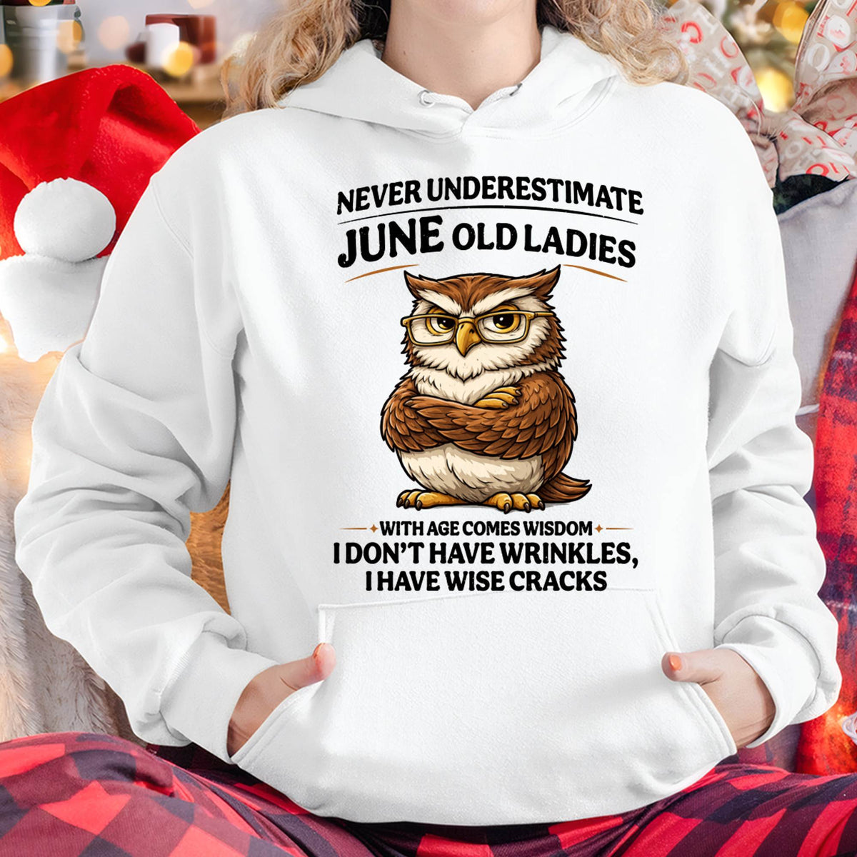 JUNE SHIRT, With age comes wisdom - FMA LUNA06 (SKU2604-101-06)