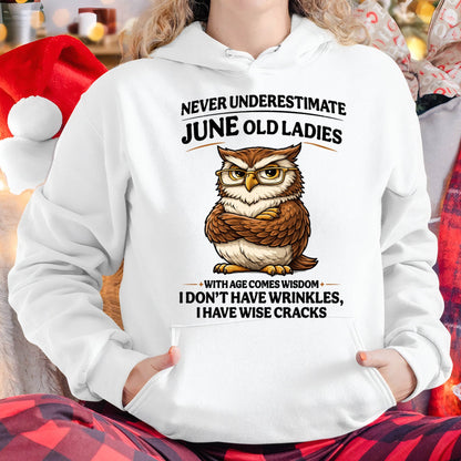 JUNE SHIRT, With age comes wisdom - FMA LUNA06 (SKU2604-101-06)