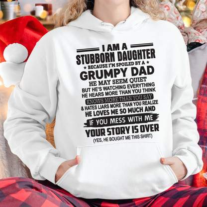 I'M A STUBBORN DAUGHTER - FROM DAD TO DAUGHTER - LUNA01 (SKU26T-01-52-00)