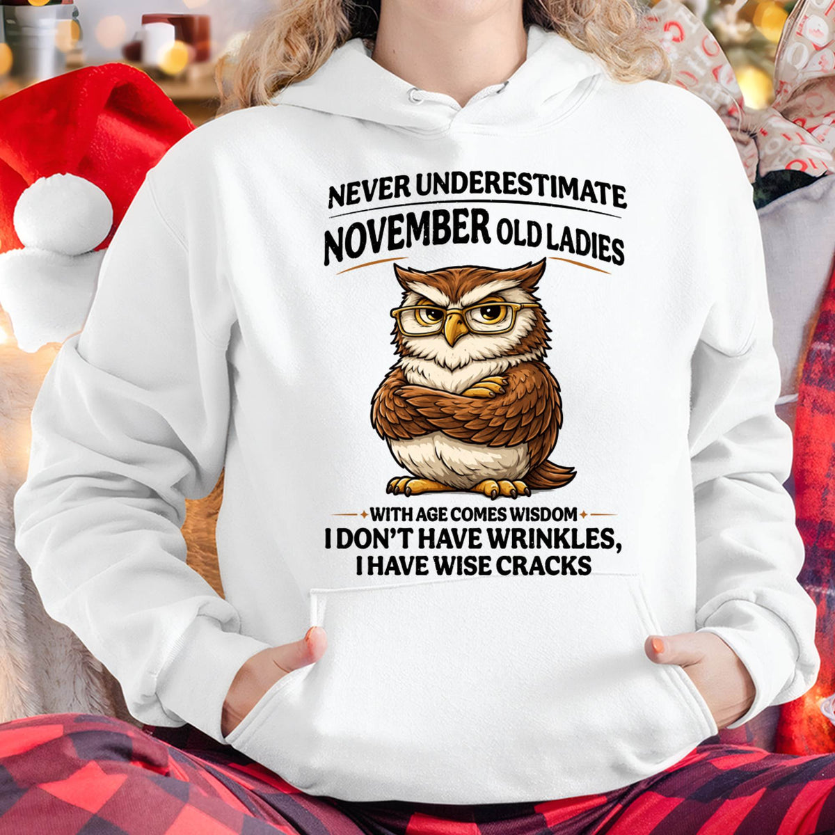 NOVEMBER SHIRT, With age comes wisdom - FMA LUNA11 (SKU2604-101-11)