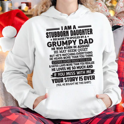 AUGUST - I'M A STUBBORN DAUGHTER - FROM DAD TO DAUGHTER - LUNA08 (SKU26T-01-52-08)