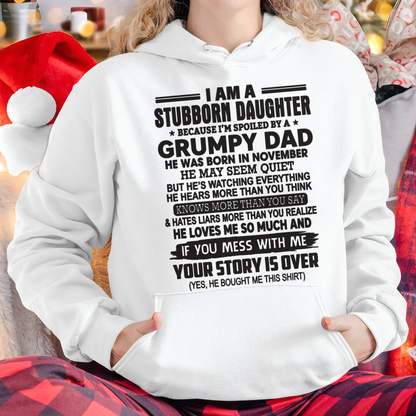NOVEMBER - I'M A STUBBORN DAUGHTER - FROM DAD TO DAUGHTER - LUNA11 (SKU26T-01-52-11)