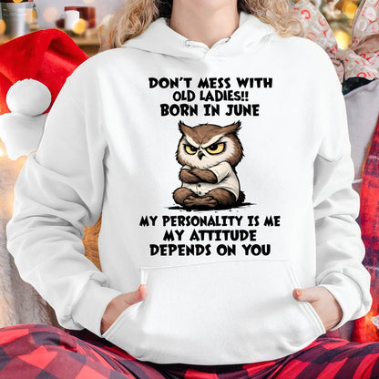 JUNE SHIRT, MY ATTITUDE DEPENDS ON YOU - FMA LUNA06 (SKU2604-58-06)