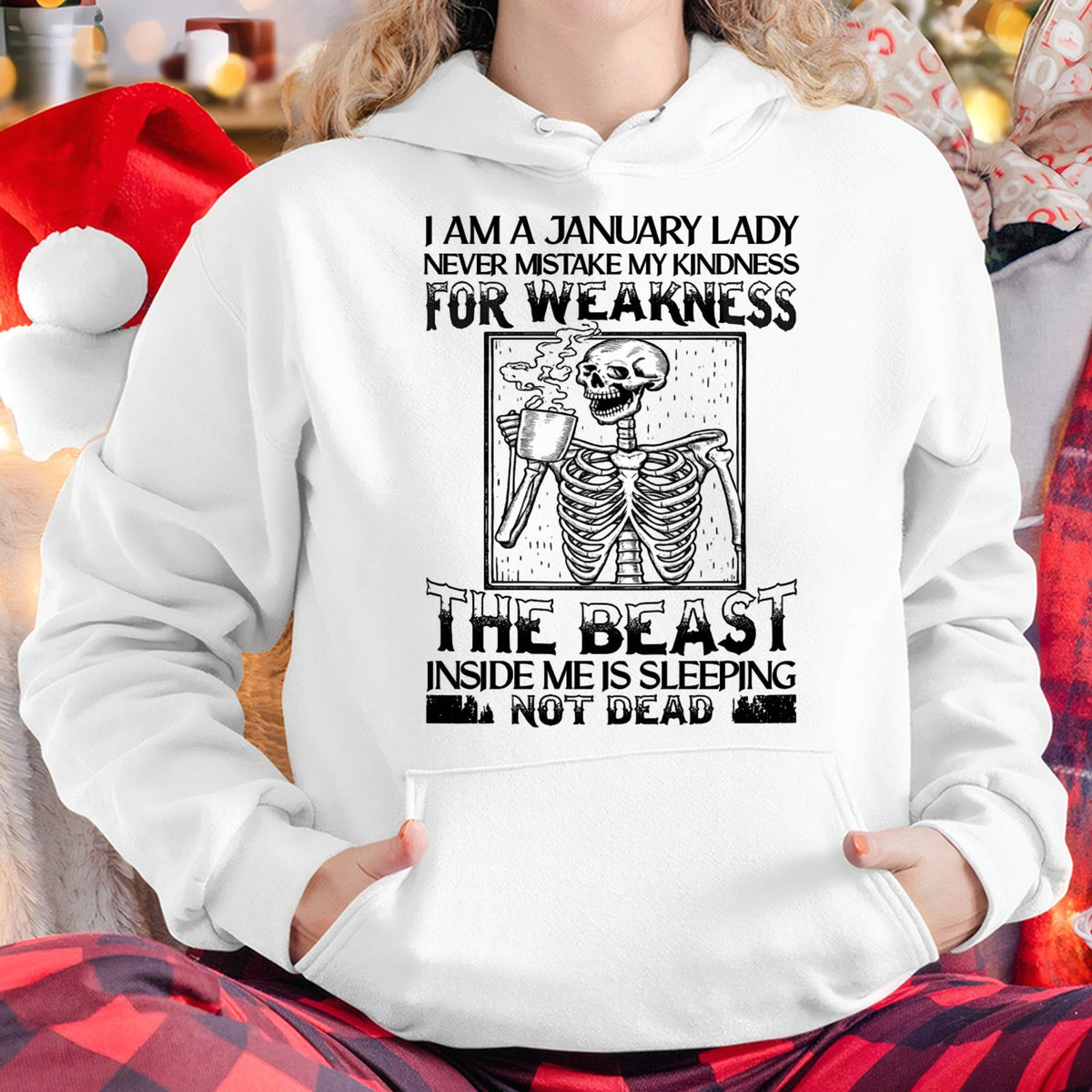 JANUARY SHIRT, THE BEAST INSIDE ME IS SLEEPING NOT DEAD - FMA LUNA01 (SKU2604-158-01)