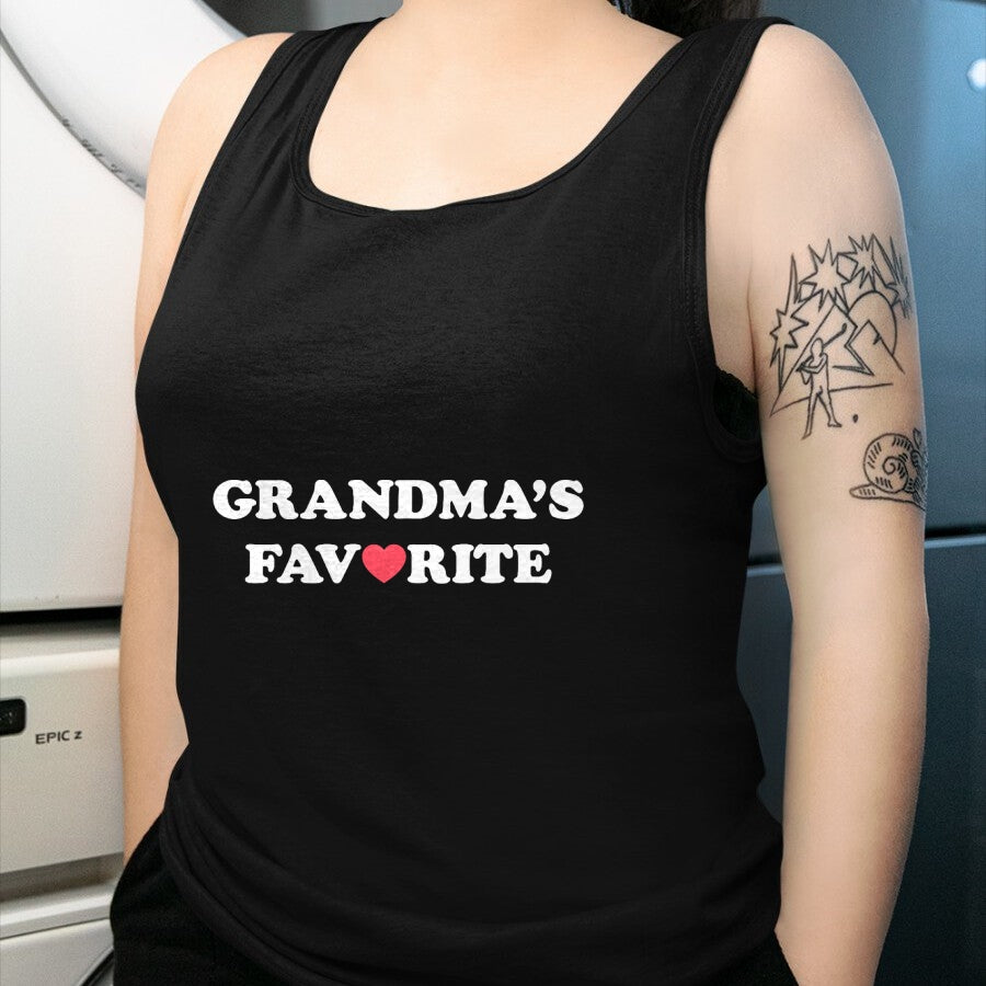 Best Grandma Shirt, Proud Grandma Unisex T-Shirt/Hoodie/Sweatshirt HLT00 - Grandma's Favorite T-Shirt
