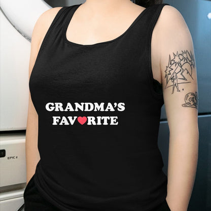 Best Grandma Shirt, Proud Grandma Unisex T-Shirt/Hoodie/Sweatshirt HLT00 - Grandma's Favorite T-Shirt