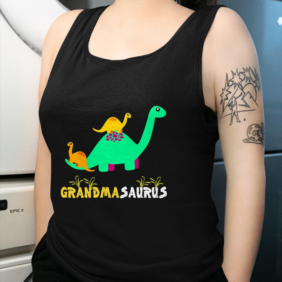 Best Grandma Shirt, Proud Grandma Unisex T-Shirt/Hoodie/Sweatshirt HLT00 - Grandmasaurus Grandma Disnosaur T-Shirt T-Shirt