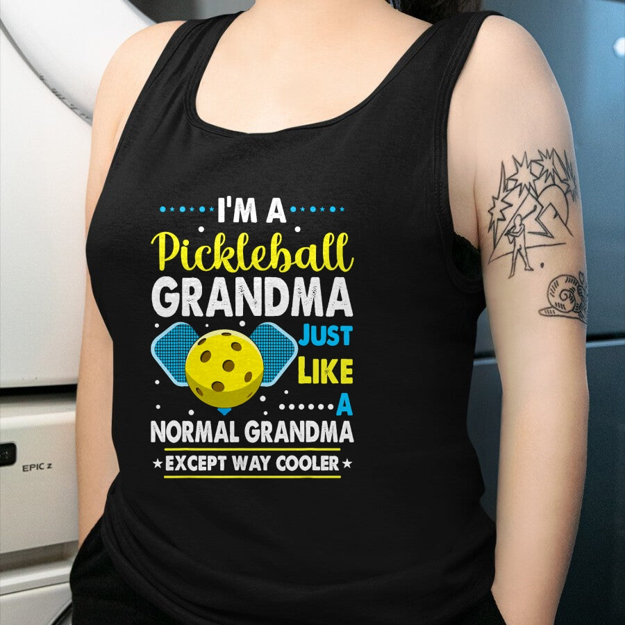 Best Grandma Shirt, Proud Grandma Unisex T-Shirt/Hoodie/Sweatshirt HLT00 - Funny Pickleball Grandma Pickleball Player T-Shirt