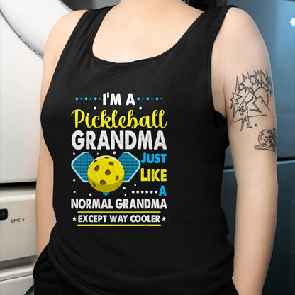 Best Grandma Shirt, Proud Grandma Unisex T-Shirt/Hoodie/Sweatshirt HLT00 - Funny Pickleball Grandma Pickleball Player T-Shirt