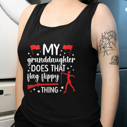 Best Grandma Shirt, Proud Grandma Unisex T-Shirt/Hoodie/Sweatshirt HLT00 - My Granddaughter Color Guard Grandma Of A Color Guard Member T-Shirt