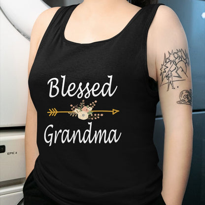 Best Grandma Shirt, Proud Grandma Unisex T-Shirt/Hoodie/Sweatshirt HLT00 - Blessed Grandma Shirt For Women Cute Mothers Day Gifts T-Shirt