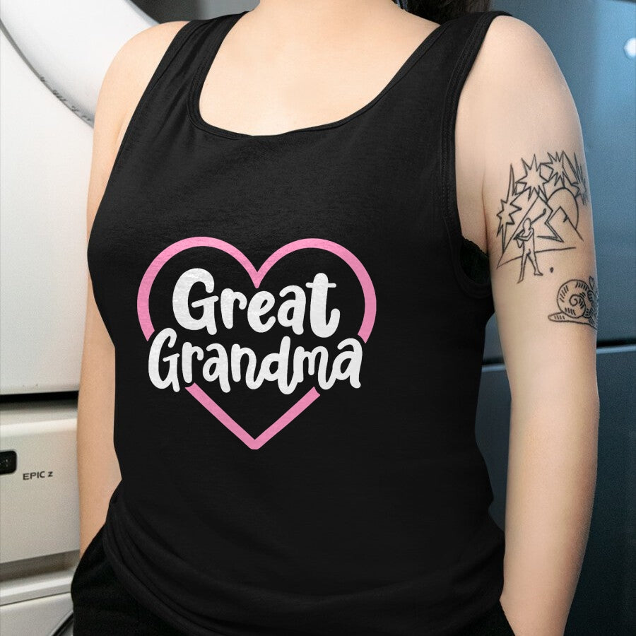 Best Grandma Shirt, Proud Grandma Unisex T-Shirt/Hoodie/Sweatshirt HLT00 - Great Grandma Great Grandmother T-Shirt