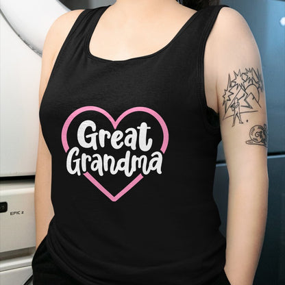 Best Grandma Shirt, Proud Grandma Unisex T-Shirt/Hoodie/Sweatshirt HLT00 - Great Grandma Great Grandmother T-Shirt