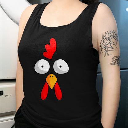 Best Farmer Life Shirt, Funny Farmer UnisexT-Shirt/Hoodie/Sweatshirt HLT00 - Chicken Face Rooster Halloween Costume Farm Poultry T-Shirt Small