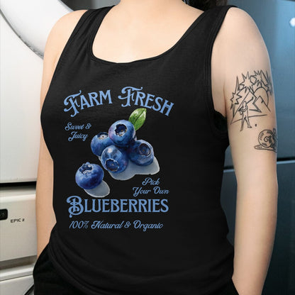 Best Farmer Life Shirt, Funny Farmer UnisexT-Shirt/Hoodie/Sweatshirt HLT00 - Blueberries T-Shirt