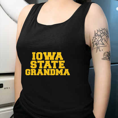 Best Grandma Shirt, Proud Grandma Unisex T-Shirt/Hoodie/Sweatshirt HLT00 - Iowa State University Cyclones Grandma T-Shirt