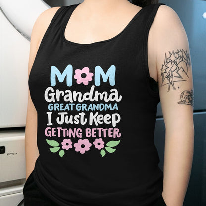 Best Grandma Shirt, Proud Grandma Unisex T-Shirt/Hoodie/Sweatshirt HLT00 - Great Grandma Great Grandmother T-Shirt (1)