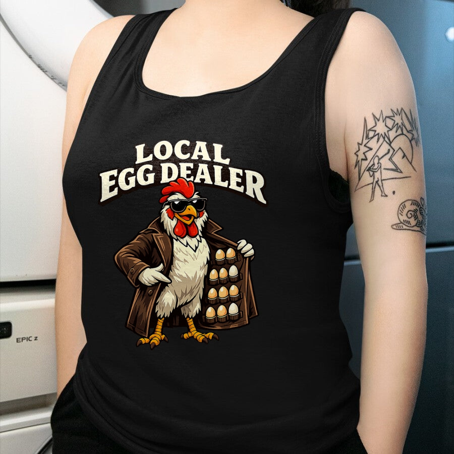Best Farmer Life Shirt, Funny Farmer UnisexT-Shirt/Hoodie/Sweatshirt HLT00 - Chicken Farmer Local Egg Dealer Rancher Farm Dad Men Women T-Shirt
