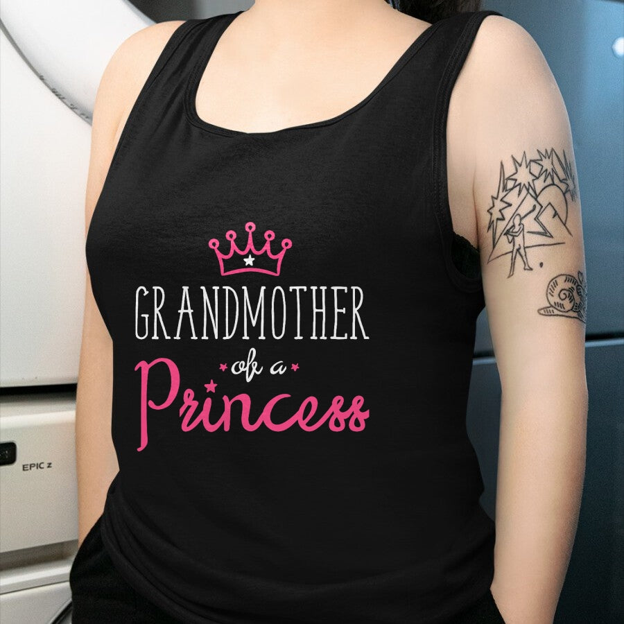 Best Grandma Shirt, Proud Grandma Unisex T-Shirt/Hoodie/Sweatshirt HLT00 - Grandma Granddaughter Shirts Matching Queen Princess T Shirt T-Shirt