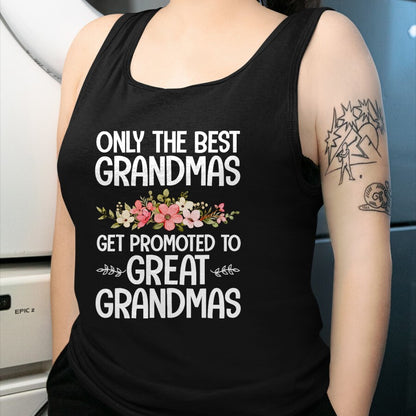 Best Grandma Shirt, Proud Grandma Unisex T-Shirt/Hoodie/Sweatshirt HLT00 - Best Great Grandma Art For Grandma Women Great Grandmother T-Shirt