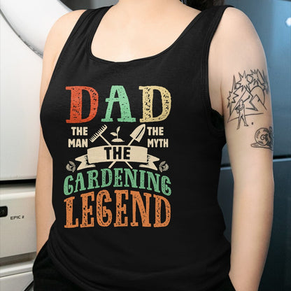 Best Farmer Life Shirt, Funny Farmer UnisexT-Shirt/Hoodie/Sweatshirt HLT00 - Dad The Man The Myth The Gardening Legend Father Gardener T-Shirt
