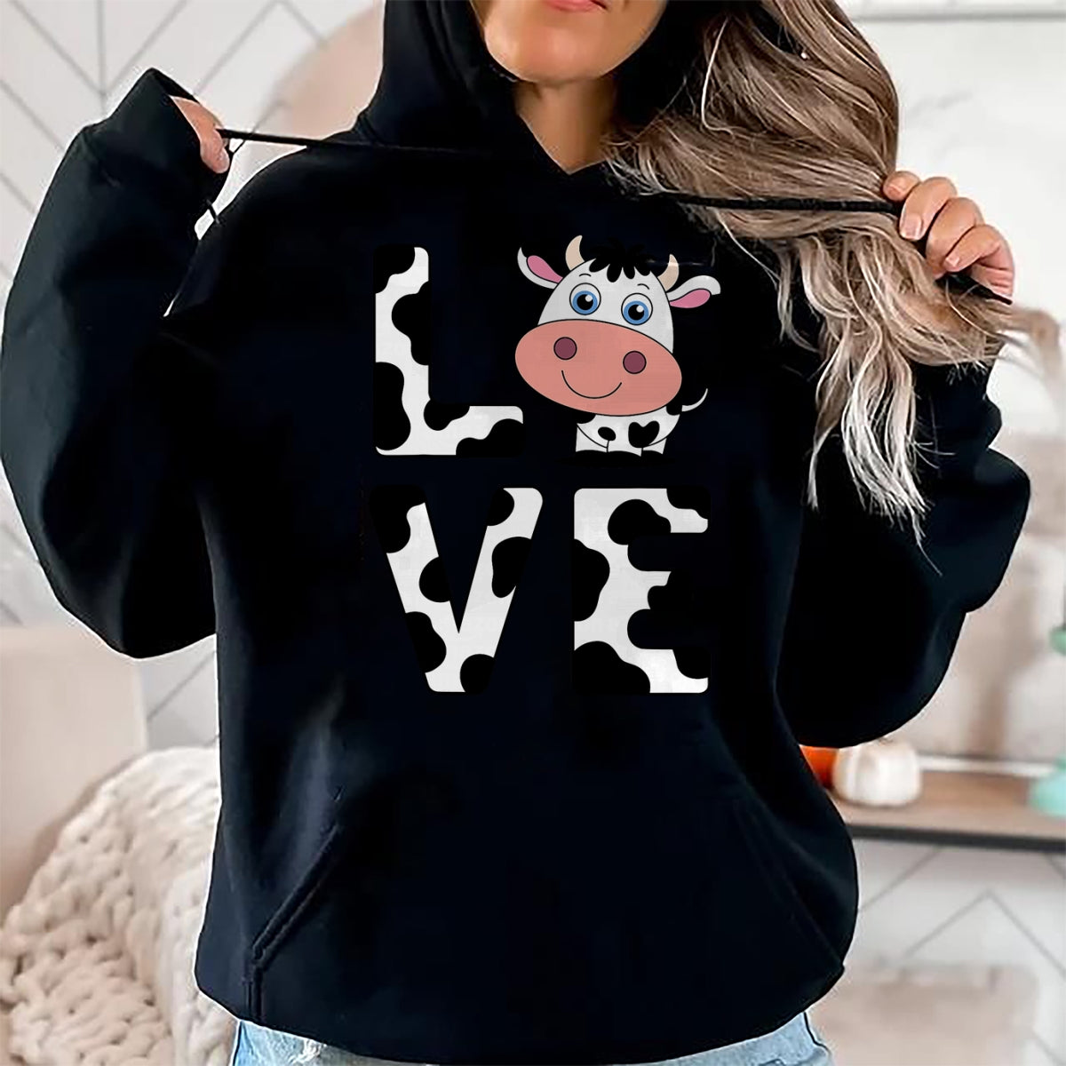 Best Farmer Life Shirt, Funny Farmer UnisexT-Shirt/Hoodie/Sweatshirt HLT00 - Cute Cow Art for Men Women Kids Farmer Cow Themed Cow Lover T-Shirt