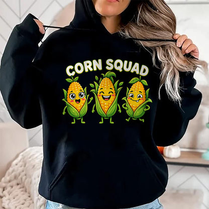 Best Farmer Life Shirt, Funny Farmer UnisexT-Shirt/Hoodie/Sweatshirt HLT00 - Cute Corn Squad Family Matching Group Sweet Corn Fun T-Shirt