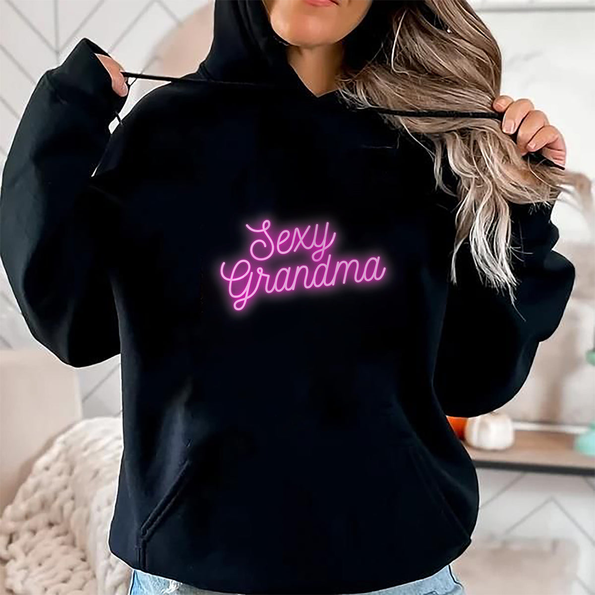 Best Grandma Shirt, Proud Grandma Unisex T-Shirt/Hoodie/Sweatshirt HLT00 - Sexy Grandma T-Shirt