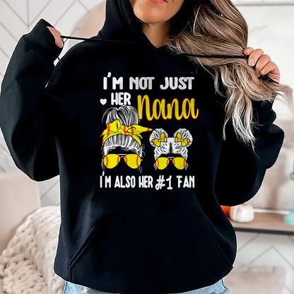 Best Grandma Shirt, Proud Grandma Unisex T-Shirt/Hoodie/Sweatshirt HLT00 - Softball Grandma Nana Granddaughter Softball Nana T-Shirt