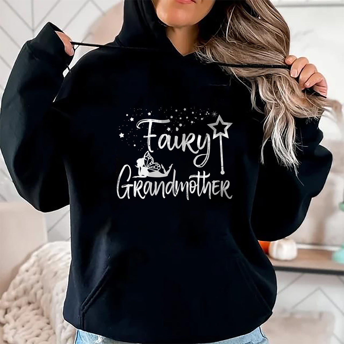 Best Grandma Shirt, Proud Grandma Unisex T-Shirt/Hoodie/Sweatshirt HLT00 - Womens Fairy Grandmother Fairytales Grandma Granny Ever T-Shirt