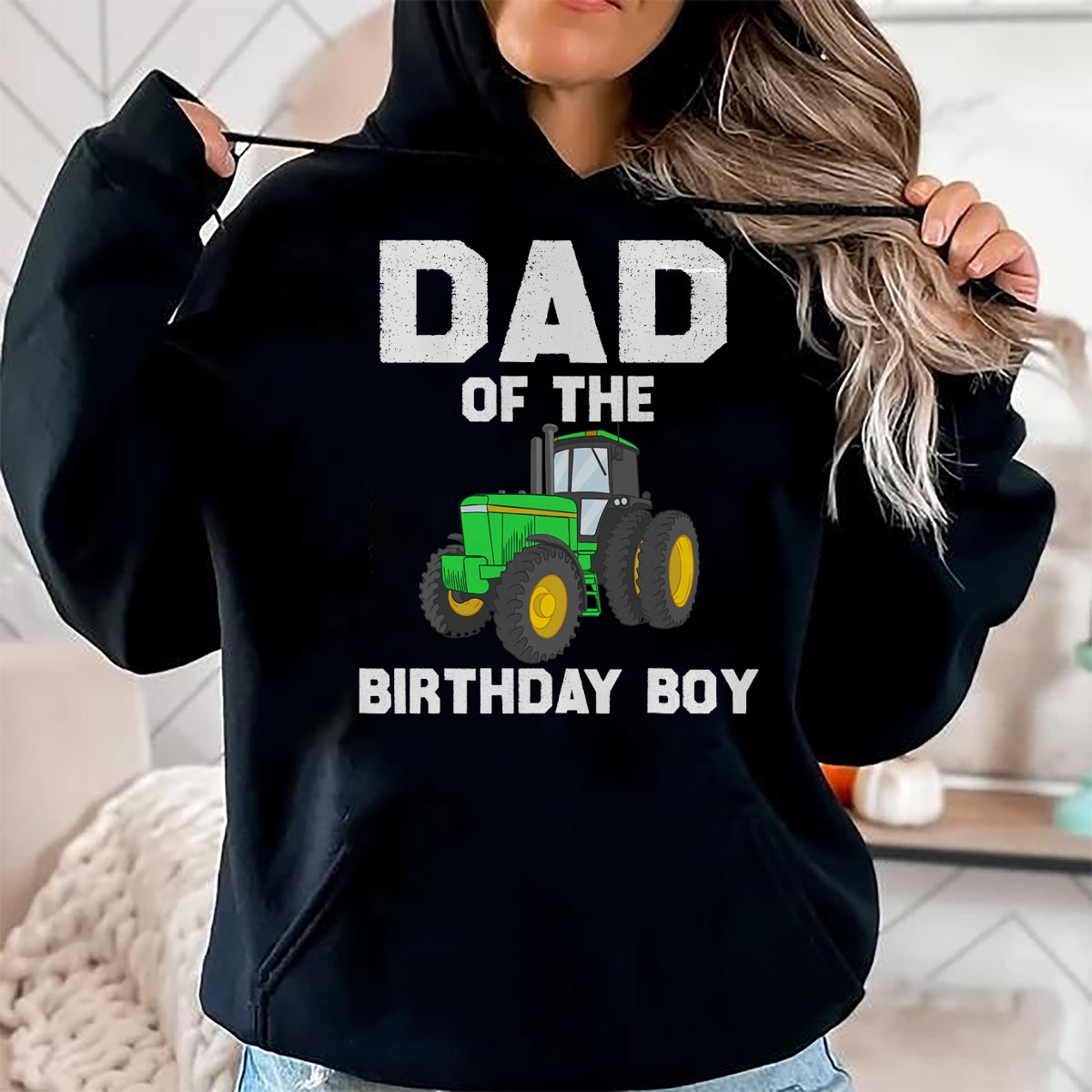 Best Farmer Life Shirt, Funny Farmer UnisexT-Shirt/Hoodie/Sweatshirt HLT00 - Dad of the Birthday Boy Farm Tractor Party family T-Shirt