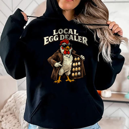 Best Farmer Life Shirt, Funny Farmer UnisexT-Shirt/Hoodie/Sweatshirt HLT00 - Chicken Farmer Local Egg Dealer Rancher Farm Dad Men Women T-Shirt